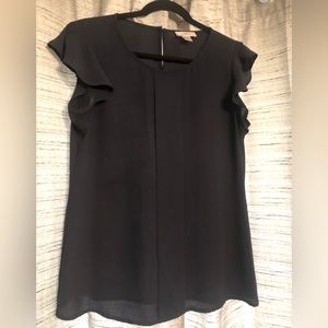 Navy Loft Top; Size Small